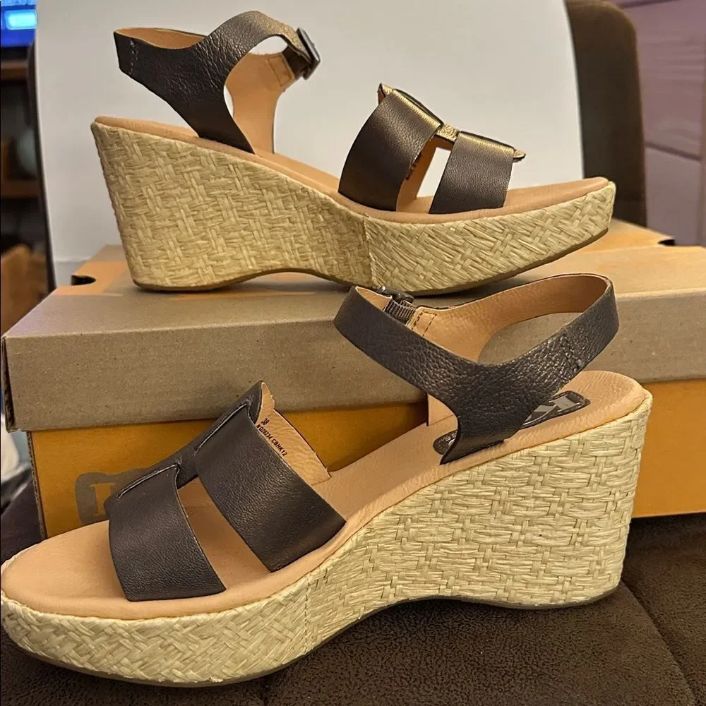 Kork-Ease Women's Navy Espadrille Sandals